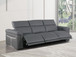 1126 - 3-Piece Modular Power Reclining Sofa In With 3 Power Recliners & Power Headrests