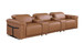1126 - 5-Piece Modular Power Reclining Sofa In With 3 Power Recliners & Power Headrests
