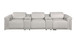 1126 - 5-Piece Modular Power Reclining Sofa In With 3 Power Recliners & Power Headrests