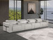 1126 - 7-Piece Modular Power Reclining Sofa In With 4 Power Recliners & Power Headrests