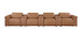 1126 - 7-Piece Modular Power Reclining Sofa In With 4 Power Recliners & Power Headrests