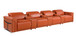 1126 - 7-Piece Modular Power Reclining Sofa In With 4 Power Recliners & Power Headrests