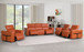 1126 - 7-Piece Modular Power Reclining Sofa, Loveseat & Chair Set In With 5 Power Recliners & Power Headrests