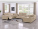 1208 - 10 Piece U Shaped Leather Sectional With 4 Power Recliners & Power Headrest