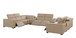 1208 - 10 Piece U Shaped Leather Sectional With 4 Power Recliners & Power Headrest