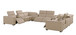1208 - 12 Piece U Shaped Leather Sectional With 4 Power Recliners & Power Headrest