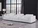 1208 - Leather Sofa With 3 Power Recliners And Two Storage Consoles