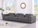 1208 - Leather Sofa With 3 Power Recliners And Two Storage Consoles