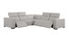 1208 - Leather Reclining Set (Sofa & Loveseat With 4 Power Recliners)