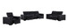1208 - Leather Reclining Set (Sofa, Loveseat & Chair With 5 Power Recliners)