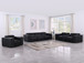 1208 - Modular Leather Set With 5 Power Recliners & Power Headrests