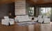 1208 - Modular Leather Set With 6 Power Recliners & Power Headrests