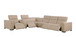 1208 - 7 Piece L-Shaped Leather Reclining Sectional With 4 Power Recliners