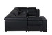 1208 - 8 Piece Modular Leather Sectional With 2 Power Recliners & Power Headrests