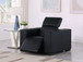 1208 - Leather Power Reclining Chair With Power Headrest