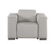 1208 - Leather Power Reclining Chair With Power Headrest