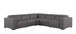 1208 - Leather Reclining Set (Sofa & Loveseat With Four Power Recliners)