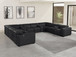 1224 - 12-Piece U-Shaped Sectional Sofa In With 4 Power Recliners & Power Headrests