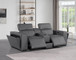 1224 - 3-Piece Modular Power Reclining Loveseat In With 2 Power Recliners & Power Headrests