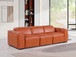 1224 - 3-Piece Modular Power Reclining Sofa In With 2 Power Recliners & Power Headrests