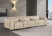 1224 - 5-Piece Modular Power Reclining Sofa In With 3 Power Recliners & Power Headrests