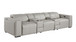 1224 - 5-Piece Modular Power Reclining Sofa In With 3 Power Recliners & Power Headrests