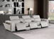 1224 - 5-Piece Modular Power Reclining Sofa In With 3 Power Recliners & Power Headrests