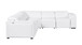 1224 - 5-Piece L-Shaped Sectional Sofa In With 3 Power Recliners & Power Headrests