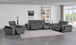 1224 - 6-Piece Modular Power Reclining Sofa, Loveseat & Chair Set In With 5 Power Recliners & Power Headrests