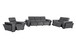 1224 - 6-Piece Modular Power Reclining Sofa, Loveseat & Chair Set In With 6 Power Recliners & Power Headrests