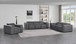 1224 - 7-Piece Modular Power Reclining Sofa, Loveseat & Chair Set In With 6 Power Recliners & Power Headrests