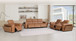 1224 - 7-Piece Modular Power Reclining Sofa, Loveseat & Chair Set In With 6 Power Recliners & Power Headrests