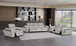 1224 - 7-Piece Modular Power Reclining Sofa, Loveseat & Chair Set In With 6 Power Recliners & Power Headrests