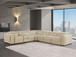 1224 - 7-Piece L-Shaped Sectional Sofa In With 3 Power Recliners & Power Headrests