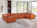 1224 - 8-Piece U-Shaped Sectional Sofa In With 2 Power Recliners & Power Headrests