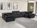 1224 - 8-Piece U-Shaped Sectional Sofa In With 2 Power Recliners & Power Headrests