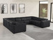 1224 - 8-Piece U-Shaped Sectional Sofa In With 4 Power Recliners & Power Headrests