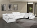 1224 - 8-Piece U-Shaped Sectional Sofa In With 4 Power Recliners & Power Headrests