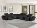 1224 - 8-Piece U-Shaped Sectional Sofa In With 4 Power Recliners & Power Headrest