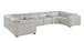 1224 - 8-Piece U-Shaped Sectional Sofa In With 4 Power Recliners & Power Headrest