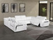 1224 - 8-Piece U-Shaped Sectional Sofa In With 4 Power Recliners & Power Headrest
