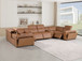 1224 - 8-Piece U-Shaped Sectional Sofa In With 4 Power Recliners & Power Headrest