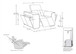 1126 Power Reclining Chair With Power Headrests