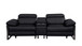1246 - Console Loveseat With Power Headrest