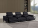 1246 - Modular Power Triple Reclining Dual Console Sofa With Power Reclining Headrests