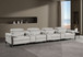 1246 - Modular Power Triple Reclining Triple Console Sofa With Power Reclining Headrests