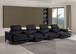 1246 - Modular Power Triple Reclining Triple Console Sofa With Power Reclining Headrests