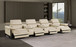 1246 - Modular Power Triple Reclining Triple Console Sofa With Power Reclining Headrests