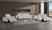 1246 - Modular Power Triple Reclining Sofa, Console Loveseat, And Chair Set With Power Headrests