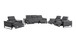 1246 - Modular Power Dual Reclining Sofa, Console Loveseat, And Chair Set With Power Headrests